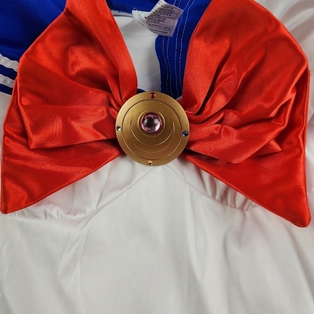 Sailor Moon Cosplay Halloween Mini Dress Size Medium - Picture 4 of 13
